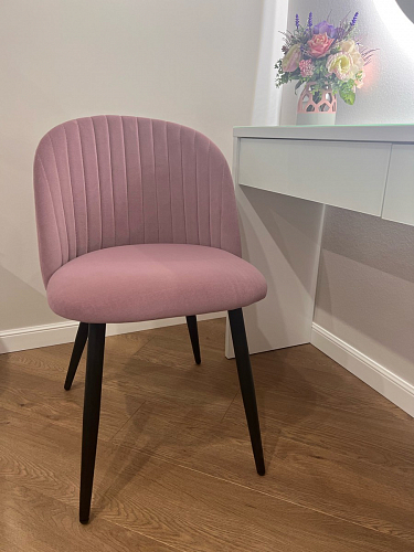 Стул на металлокаркасе Gabi latte / gold / black фото покупателя 942