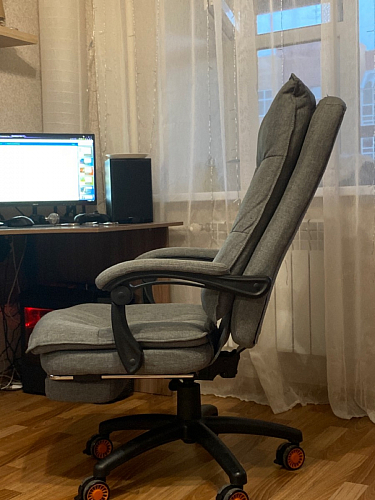 Компьютерное кресло Rapid голубое фото покупателя 166