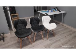 Деревянный стул PC-027 black / white фото покупателя 11