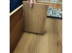 Письменный стол Клер Лофт дуб вотан / черный матовый фото покупателя 18