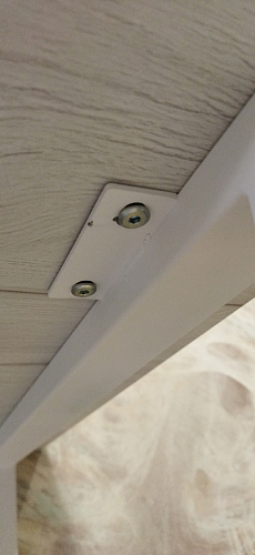 Деревянный стол Лота Лофт 120х75 белый матовый / дуб крафт золотой фото покупателя 663