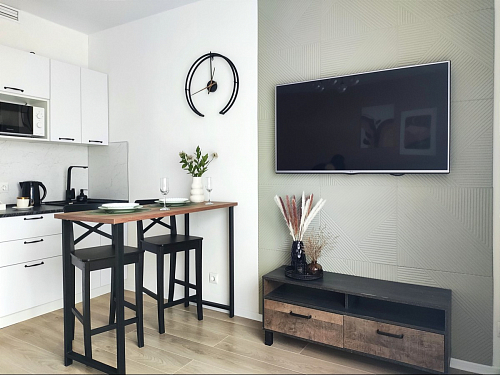 Барная стойка Дилан Лофт 120х40х90 бетон светлый фото покупателя 195