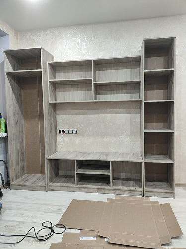 Готовая гостиная Бертелена белое дерево / белое дерево фото покупателя 109