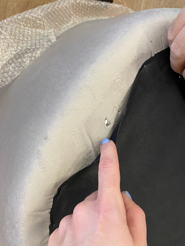 Стул на металлокаркасе Dodo blue фото покупателя 99