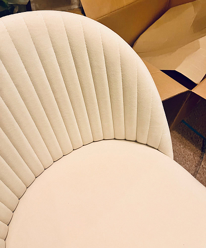 Компьютерное кресло Melody/Мелоди молочное фото покупателя 98