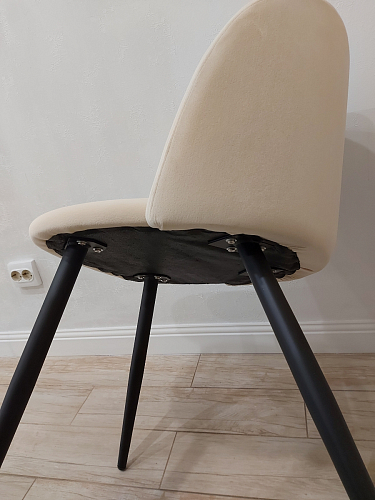 Стул на металлокаркасе Gabi 1 gray фото покупателя 271