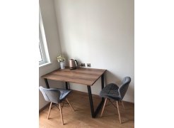 Стол Лота Лофт 120 25 мм сабия / черный матовый фото покупателя 597