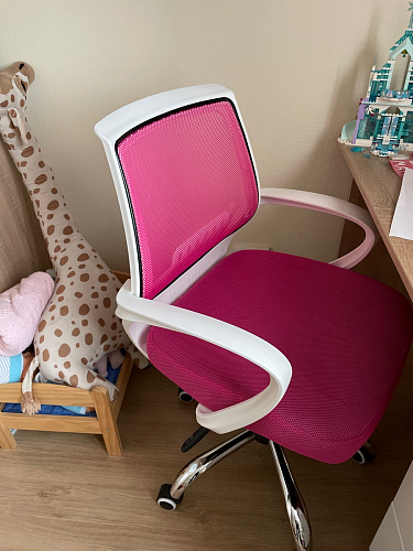 Компьютерное кресло Ergoplus белое / серое фото покупателя 2