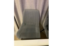 Стул на металлокаркасе Вейв светло-серый (hl 63) / 10К черный каркас фото покупателя 303