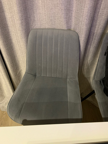 Стул на металлокаркасе Седа К латте / черный фото покупателя 303