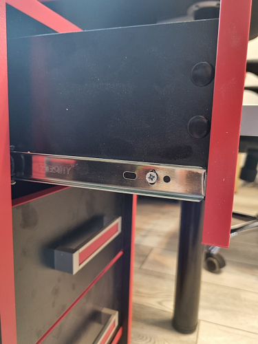 Тумба Ханна черная / красная - Уцененный экземпляр фото покупателя 45