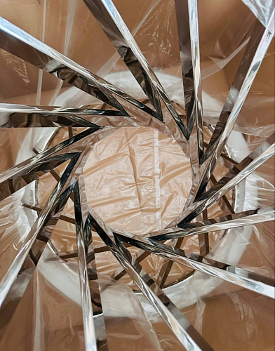 Стол Twist steel / white фото покупателя 14