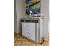 Комод Mирандa atelier / белый глянец фото покупателя 48