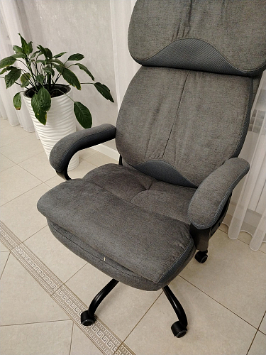 Компьютерное кресло Duke metal BL серый фото покупателя 4