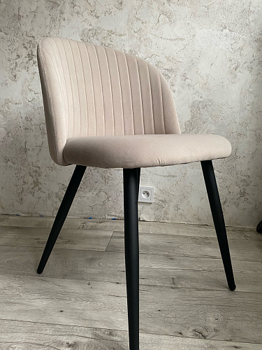 Стул на металлокаркасе Gabi gray / black фото покупателя 290