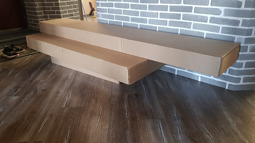 Компьютерный стол Комфорт 12.95 N дуб сонома / сатин фото покупателя 15