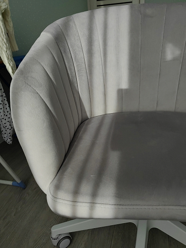 Компьютерное кресло Тибо светло-коричневый / белый фото покупателя 17