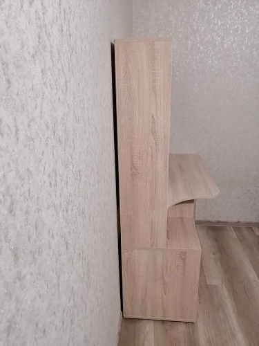 Стол компьютерный КСТ-16 бетон / белый фото покупателя 10