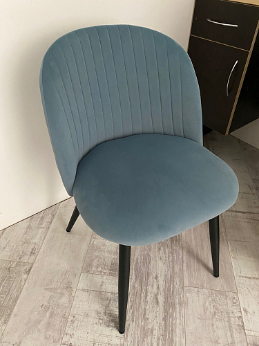 Стул на металлокаркасе Gabi latte / gold / black фото покупателя 33