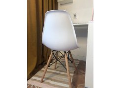 Пластиковый стул Eames PC-015 серо-голубой / дерево фото покупателя 306