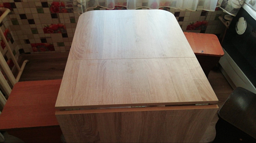 Стол-книжка Мечта дуб сонома  - Уцененный экземпляр фото покупателя 17