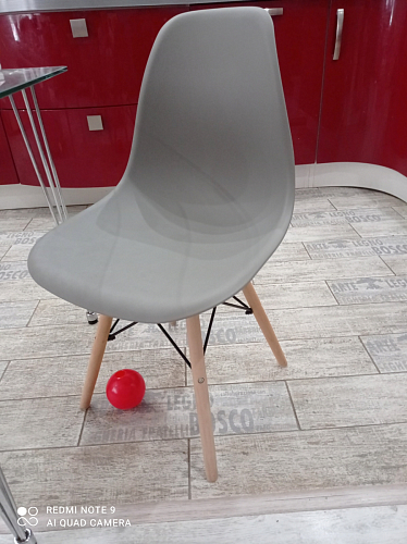 Пластиковый стул Eames PC-015 серый фото покупателя 471