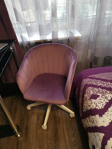 Компьютерное кресло Тибо сиреневый фото покупателя 74