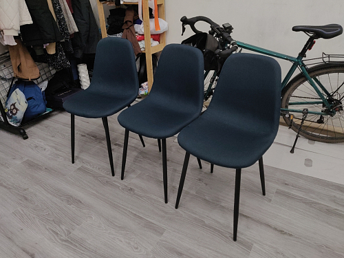 Стул на металлокаркасе Lilu 05 gray / white фото покупателя 75