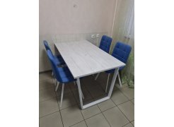 Стул на металлокаркасе Чилли розовый / черный каркас фото покупателя 524