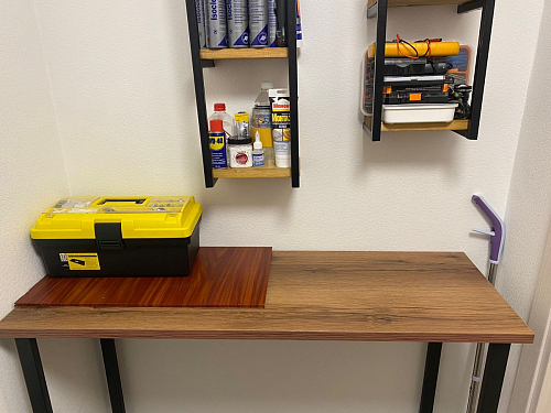 Барная стойка Дилан Лофт 120х40х98 дуб делано темный фото покупателя 127