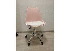 Компьютерное кресло Kolin с подушкой clear / white фото покупателя 574