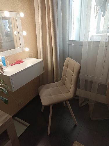 Комплект стульев Чилли 4 шт темно-серый / черный фото покупателя 85