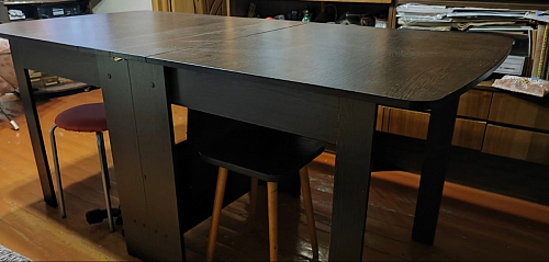 Стол обеденный раздвижной СтК7 венге фото покупателя 150