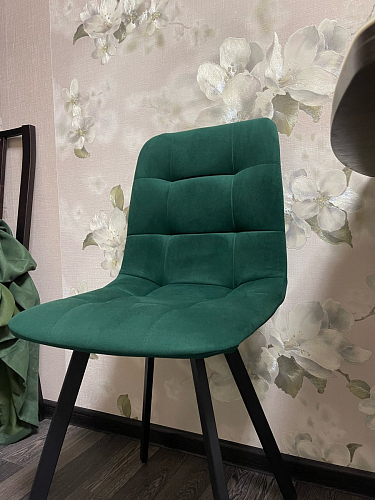 Комплект стульев Чилли 2 шт бежевый / черный фото покупателя 1430