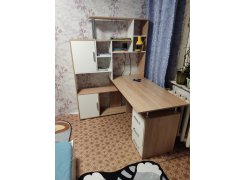 Стол компьютерный Джаз-15 белый правый фото покупателя 33