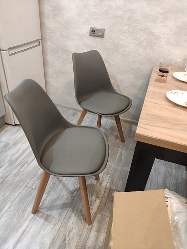 Деревянный стул Bonuss dark gray фото покупателя 54