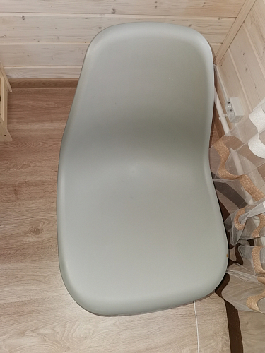 Пластиковый стул Eames PC-015 желтый фото покупателя 75