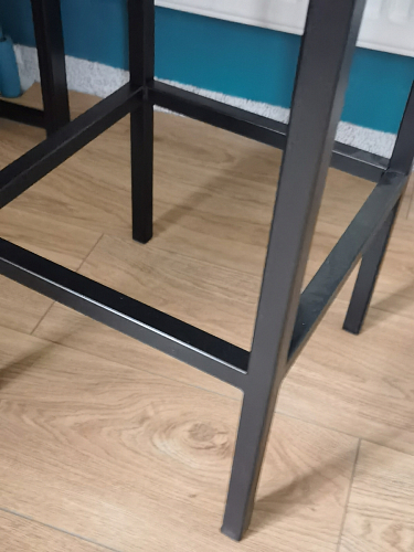 Барный стул Лофт катания лаванда / белый матовый фото покупателя 167