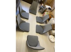 Стул на металлокаркасе Kora 1 gray / black фото покупателя 9
