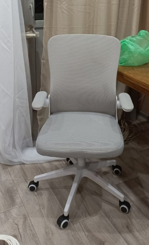 Компьютерное кресло Konfi gray / blue / white фото покупателя 117