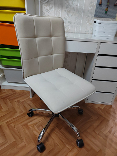 Компьютерное кресло One флок серый 29 фото покупателя 45