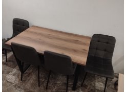 Стол Лота Лофт 120 25 мм сабия / черный матовый фото покупателя 39