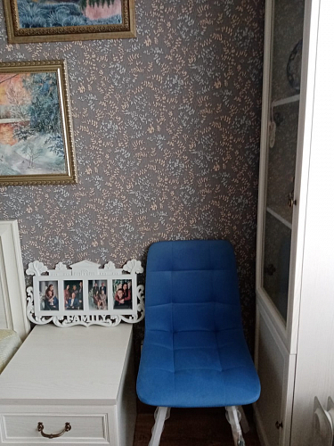 Стул на металлокаркасе Чилли К черный / зеленый фото покупателя 77