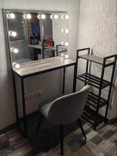 Стул на металлокаркасе Gabi gray / black фото покупателя 293