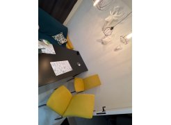 Стул на металлокаркасе Tod light blue / black фото покупателя 18