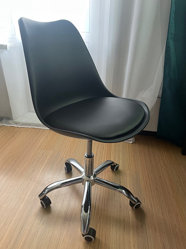 Компьютерное кресло Kolin с подушкой clear / white фото покупателя 520