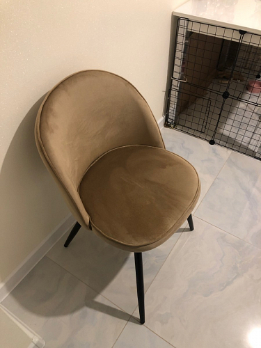 Стул на металлокаркасе Dodo blue фото покупателя 63