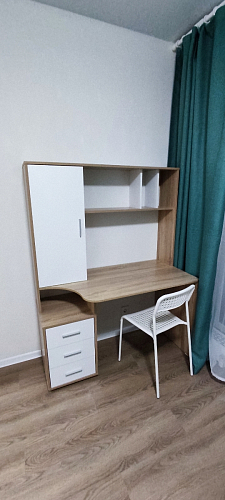 Письменный стол КСТ-16 левый венге / беленый дуб фото покупателя 43