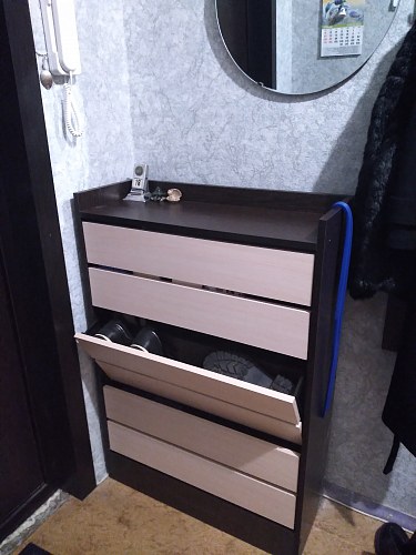 Обувница Ямайка 1 венге / дуб молочный фото покупателя 7