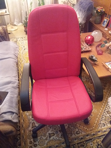 Компьютерное кресло CH747 черный, ткань фото покупателя 5